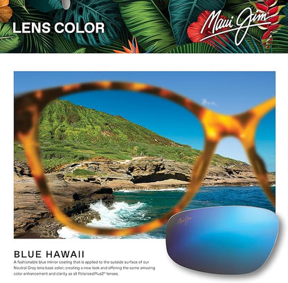 Maui Jim Polarized Men's and Women's Kaulike Square Sunglasses