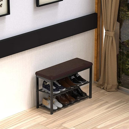 Simple Houseware Entryway Shoe Rack Bench Storage Organizer