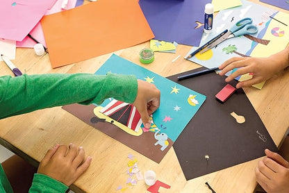 Prang (Formerly SunWorks) Construction Paper, 10 Assorted Colors, 9" x 12", 200 Sheets