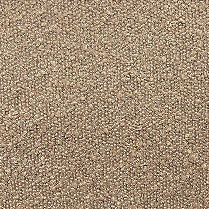 HomePop Modern Metal Bench|Bench for Living Room & Bedroom | Decorative Home Furniture - Brown Boucle