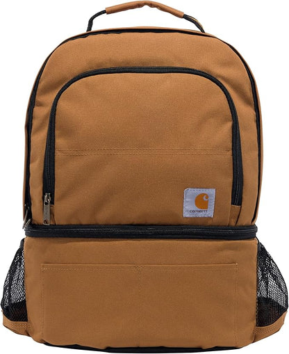 Mens Insulated 24 Can Two Compartment Cooler Backpack Backpack With FullyInsulated Cooler Base
