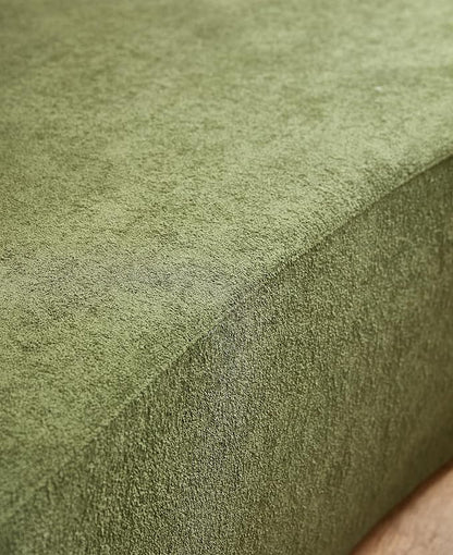 Swbvs Modular Floor Sofa Set, Boneless Memory Foam Lounge Couch, Convertible Low-Profile Seating for Living Room, Bedroom & Small Spaces, Washable Cover, Modern Green
