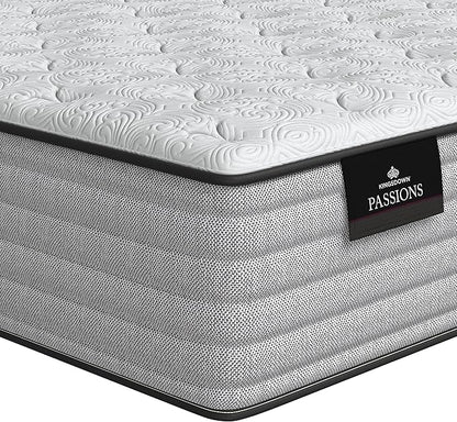 Kingsdown Passions Aspiration 14" Plush Hybrid Mattress, California King, Tan