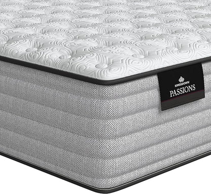 Kingsdown Passions Aspiration 14" Firm Hybrid Mattress, California King, Tan